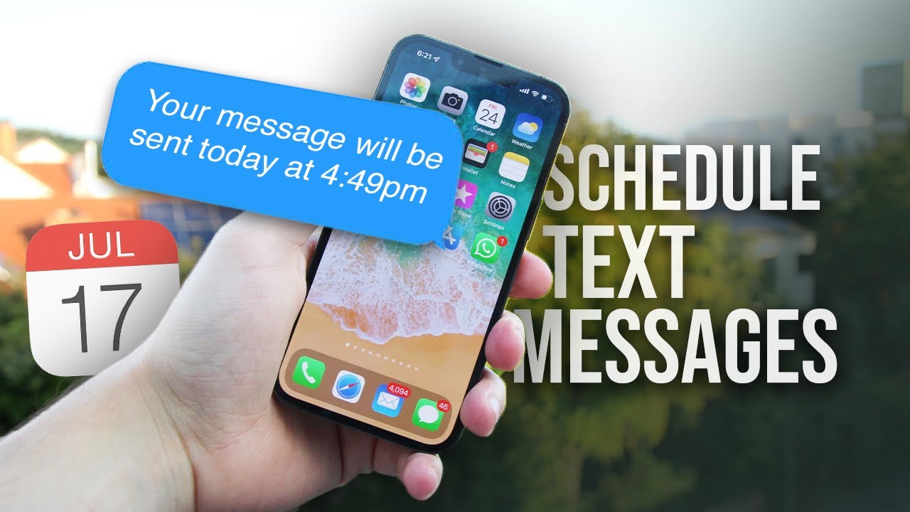 Can You Schedule A Text Can You Schedule A Text