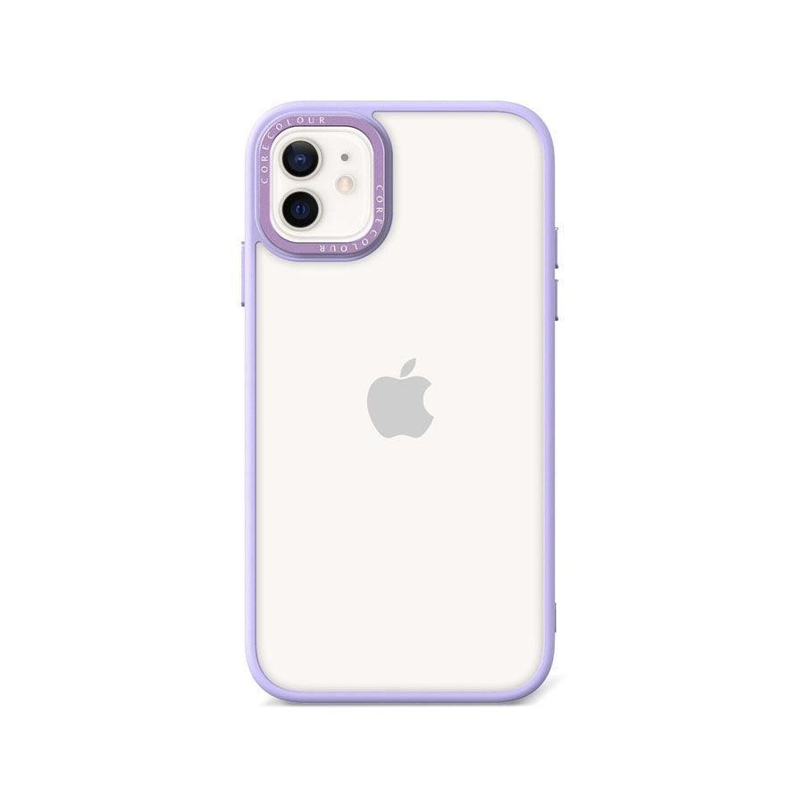 iPhone 11 Lavender Hush Clear Phone Case CORECOLOUR AU