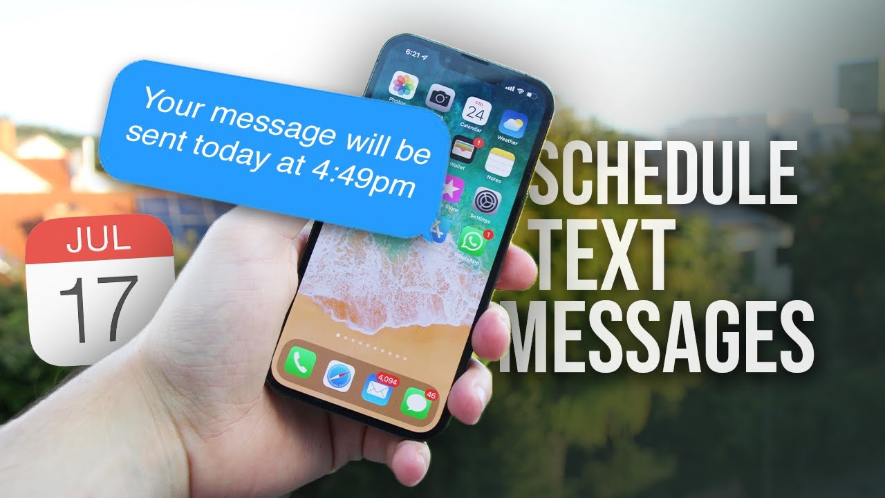 Can You Schedule A Text on iPhone
