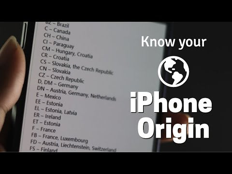 How to Find iPhone Model Number & Country Codes