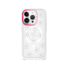 iPhone 14 Pro White Flower Minimal Line Phone Case MagSafe Compatible - CORECOLOUR AU