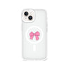 iPhone 14 Pink Ribbon Bow Phone Case MagSafe Compatible - CORECOLOUR AU