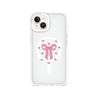 iPhone 15 Pink Ribbon Heart Phone Case MagSafe Compatible - CORECOLOUR AU