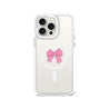 iPhone 15 Pro Max Pink Ribbon Bow Phone Case MagSafe Compatible - CORECOLOUR AU