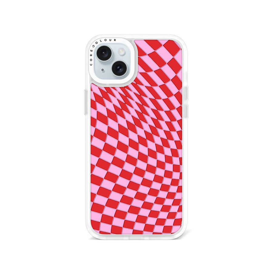 iPhone 15 Plus Raspberry Rouge Phone Case Magsafe Compatible - CORECOLOUR AU