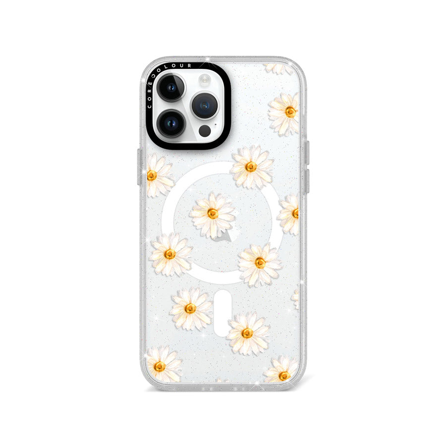 iPhone 13 Pro Max Oopsy Daisy Glitter Phone Case MagSafe Compatible - CORECOLOUR AU