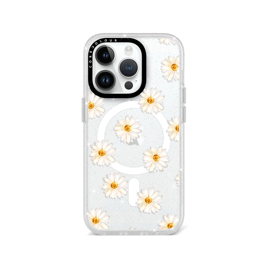 iPhone 14 Pro Oopsy Daisy Glitter Phone Case MagSafe Compatible - CORECOLOUR AU