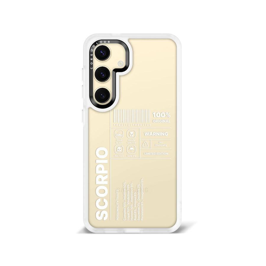 Samsung Galaxy S24 Warning Scorpio Phone Case - CORECOLOUR AU