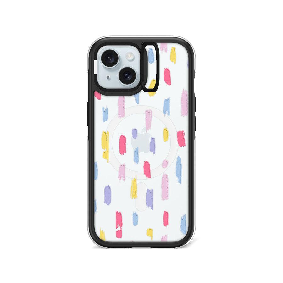 iPhone 15 Rainy Pastel Ring Kickstand Case MagSafe Compatible - CORECOLOUR AU