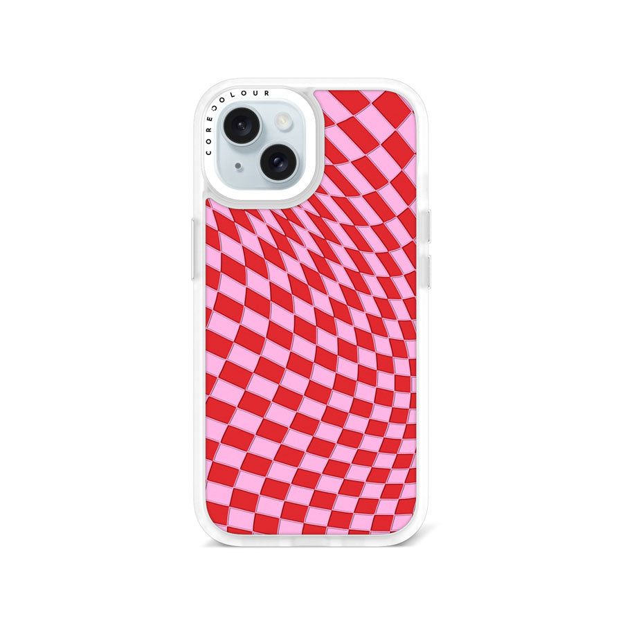 iPhone 15 Raspberry Rouge Phone Case Magsafe Compatible - CORECOLOUR AU