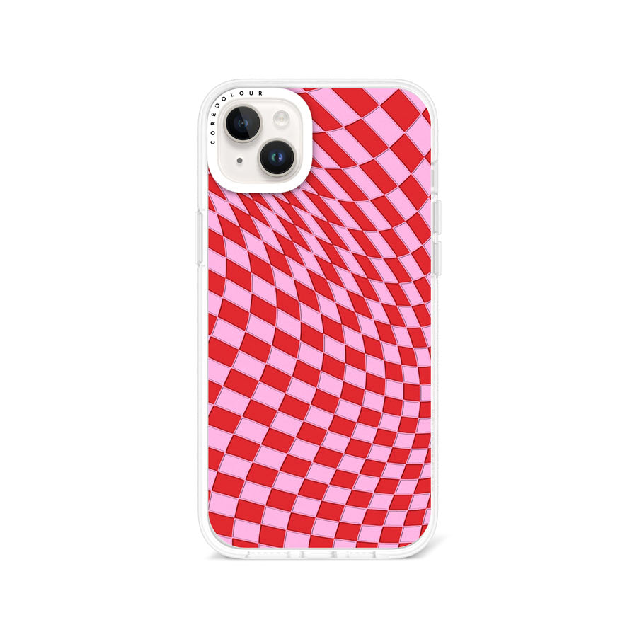 iPhone 14 Plus Raspberry Rouge Phone Case Magsafe Compatible - CORECOLOUR AU