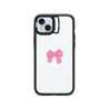 iPhone 15 Plus Pink Ribbon Bow Camera Ring Kickstand Case - CORECOLOUR AU