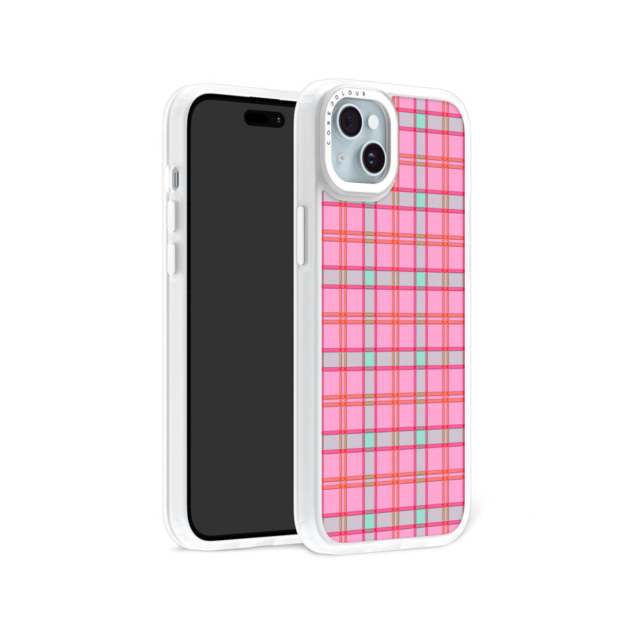 iPhone 15 Plus Minty Rosette Phone Case Magsafe Compatible - CORECOLOUR AU