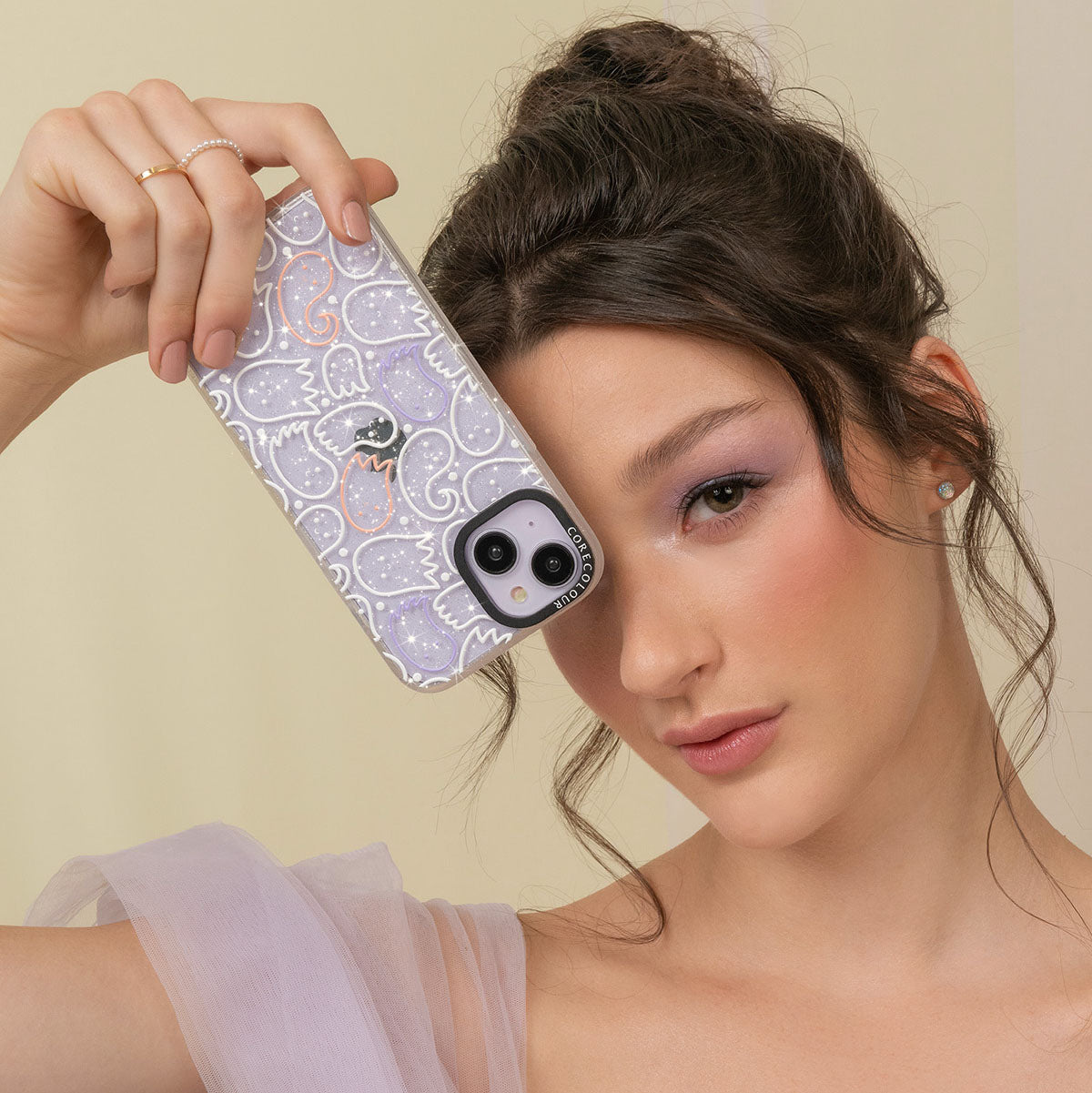iPhone 13 Ghost Squad Glitter Phone Case Magsafe Compatible - CORECOLOUR AU