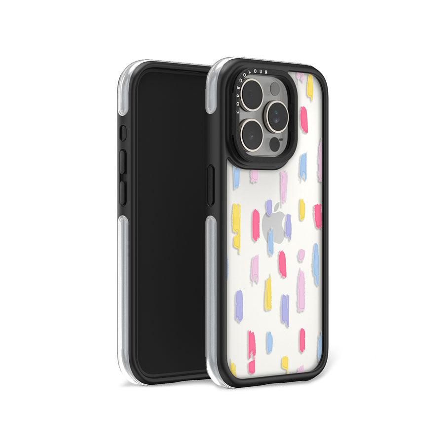 iPhone 15 Pro Rainy Pastel Camera Ring Kickstand Case - CORECOLOUR AU
