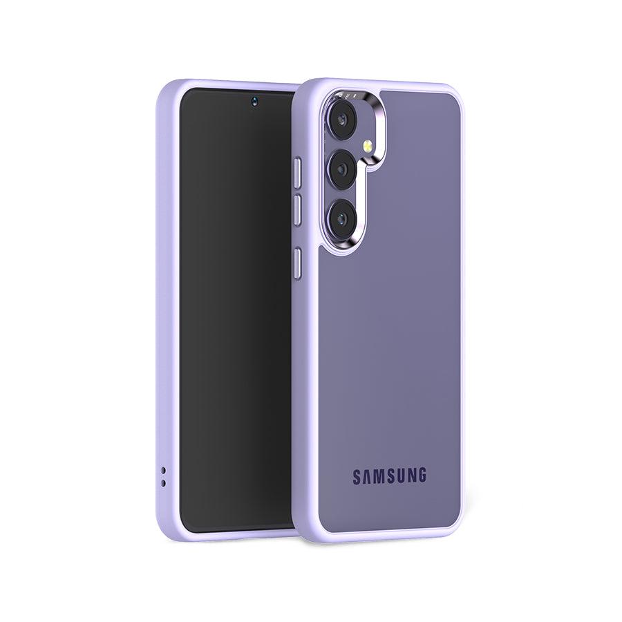 Samsung Galaxy S24+ Purple Clear Case - CORECOLOUR AU