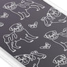 iPhone 15 Plus Pug Minimal Line Phone Case Magsafe Compatible - CORECOLOUR AU