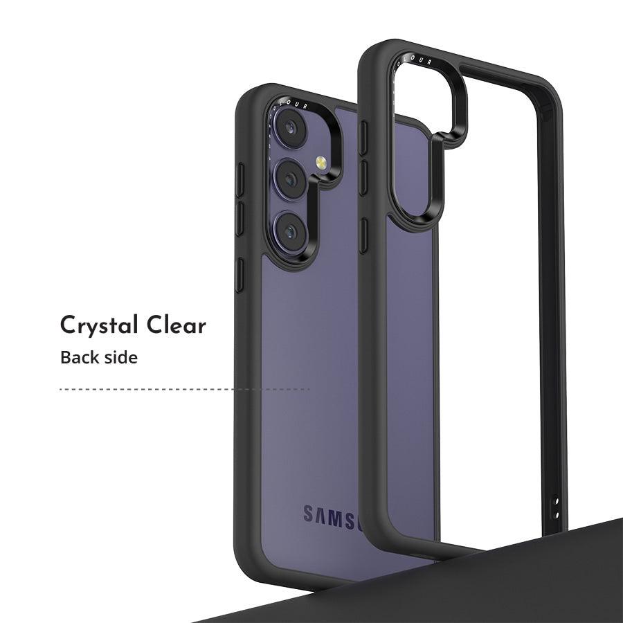 Samsung Galaxy S24+ Black Clear Case - CORECOLOUR AU