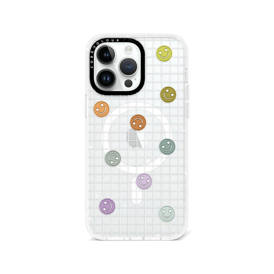 iPhone 14 Pro Max School's Out! Smile! Glitter Phone Case Magsafe Compatible - CORECOLOUR AU