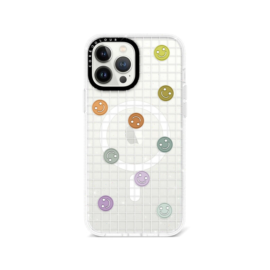 iPhone 13 Pro Max School's Out! Smile! Glitter Phone Case Magsafe Compatible - CORECOLOUR AU
