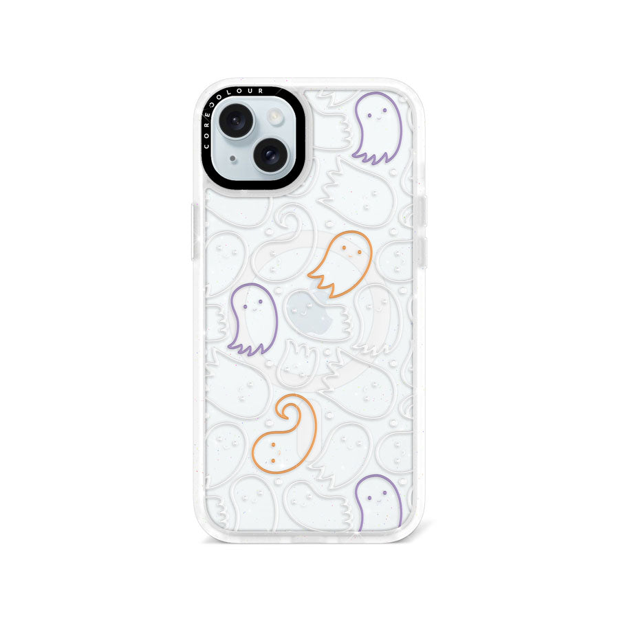 iPhone 15 Plus Ghost Squad Glitter Phone Case Magsafe Compatible - CORECOLOUR AU