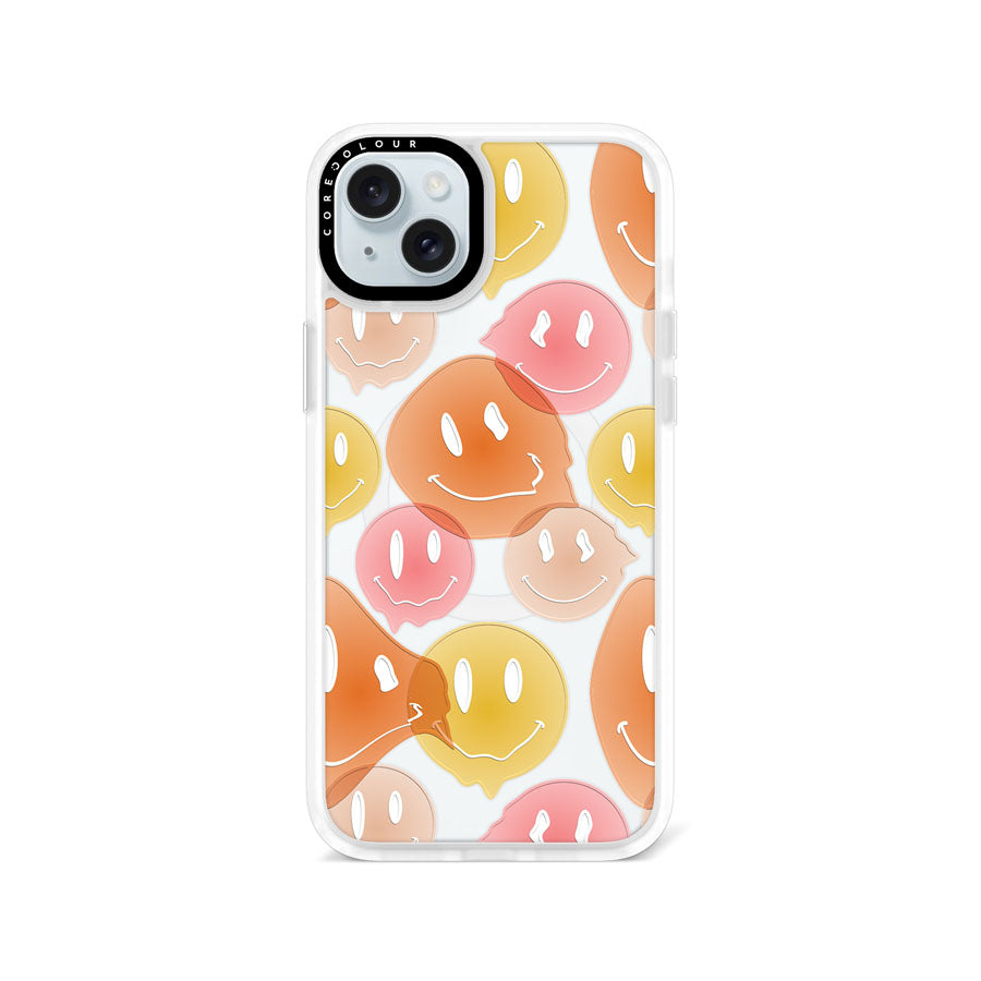 iPhone 15 Plus Melting Smile Phone Case Magsafe Compatible - CORECOLOUR AU