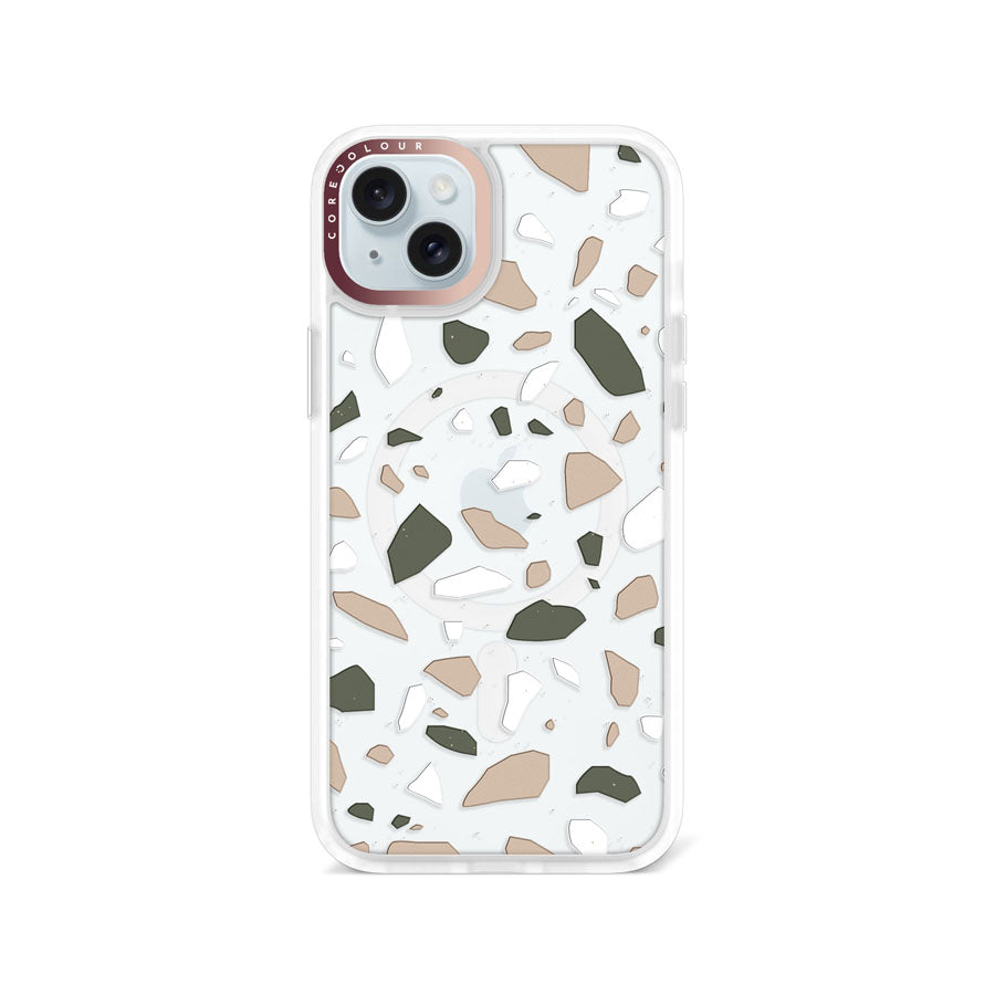 iPhone 15 Plus Marble Confetti Phone Case MagSafe Compatible - CORECOLOUR AU