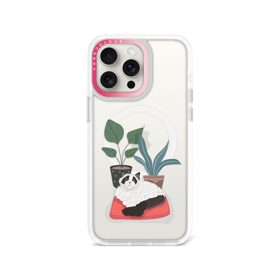 iPhone 15 Pro Max Ragdoll Cat Phone Case MagSafe Compatible - CORECOLOUR AU