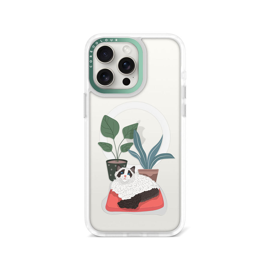 iPhone 15 Pro Max Ragdoll Cat Phone Case MagSafe Compatible - CORECOLOUR AU
