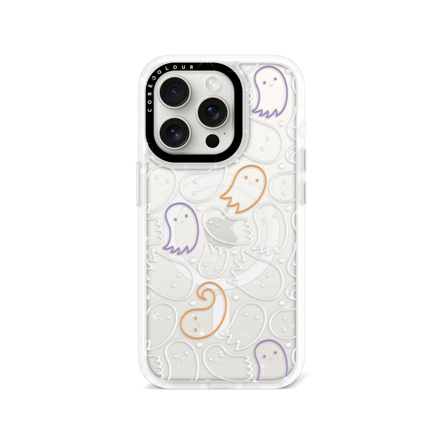 iPhone 15 Pro Ghost Squad Glitter Phone Case Magsafe Compatible - CORECOLOUR AU