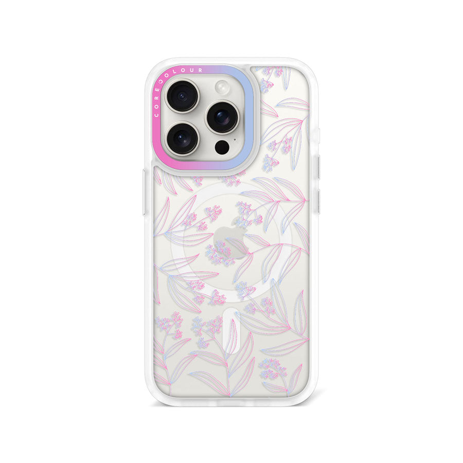 iPhone 15 Pro Mauve Leaf Phone Case MagSafe Compatible - CORECOLOUR AU