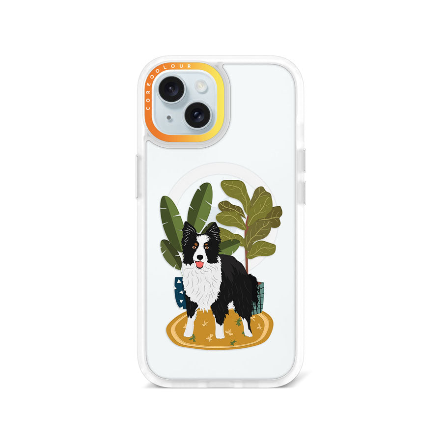 iPhone 15 Border Collie Phone Case MagSafe Compatible - CORECOLOUR AU