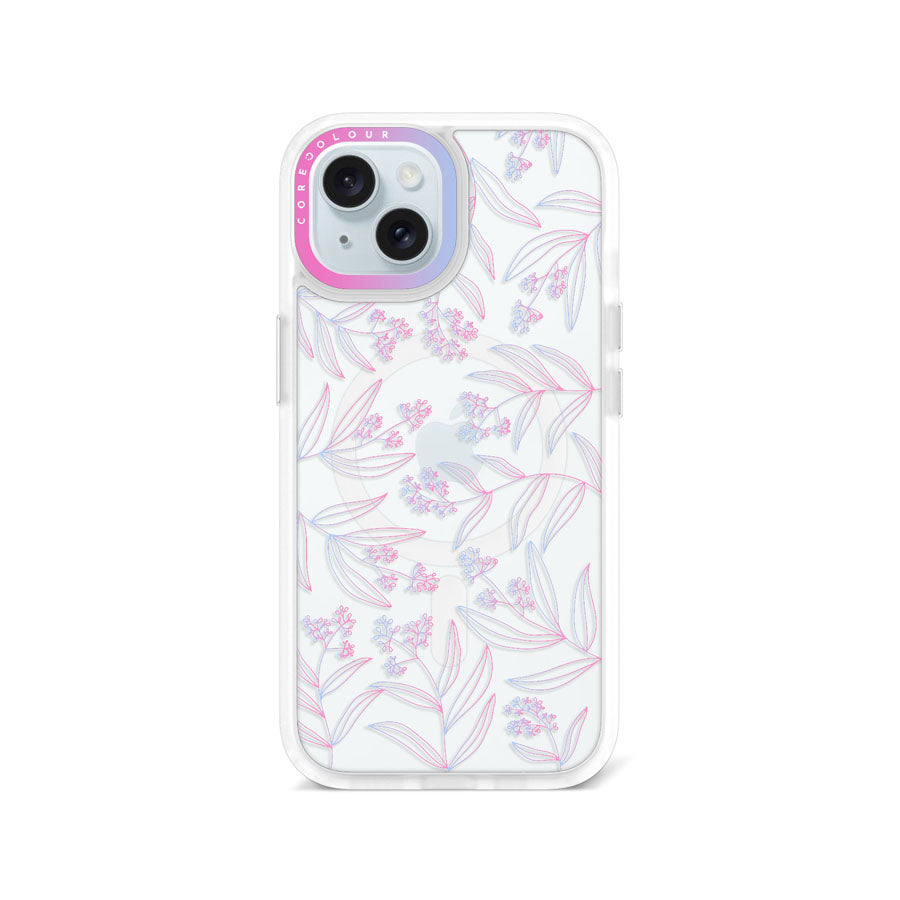 iPhone 15 Mauve Leaf Phone Case MagSafe Compatible - CORECOLOUR AU