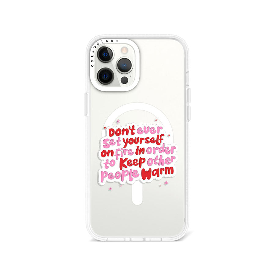 iPhone 12 Pro Don't Ever Set Phone Case MagSafe Compatible - CORECOLOUR AU