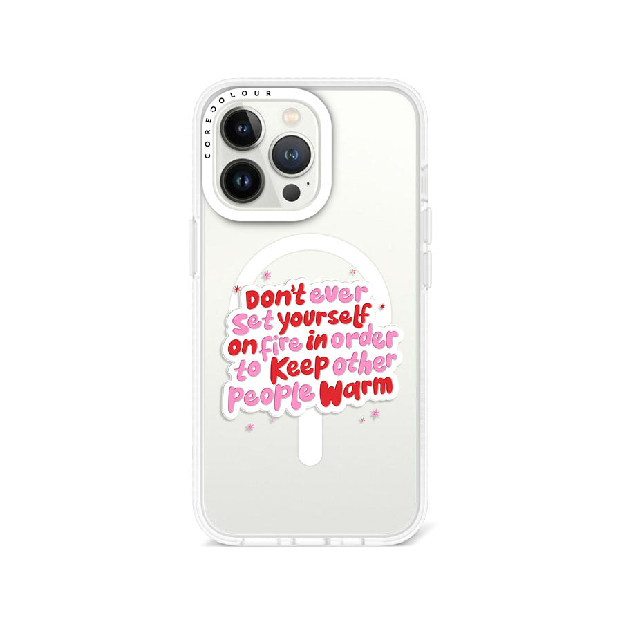 iPhone 13 Pro Don't Ever Set Phone Case MagSafe Compatible - CORECOLOUR AU