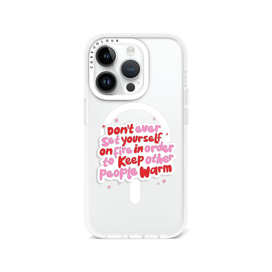 iPhone 14 Pro Don't Ever Set Phone Case MagSafe Compatible - CORECOLOUR AU