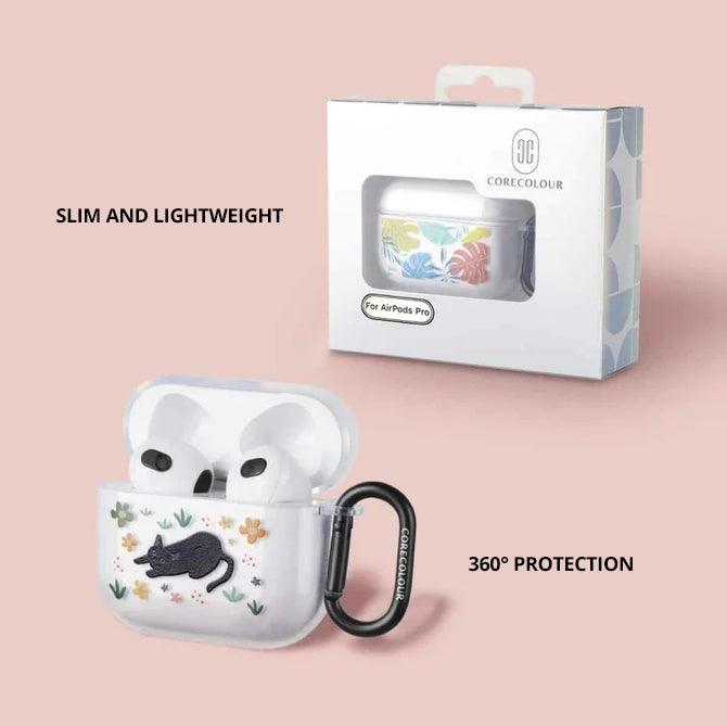 1st & 2nd Generation A Purr-fect Day Black Cat AirPods Case - CORECOLOUR AU