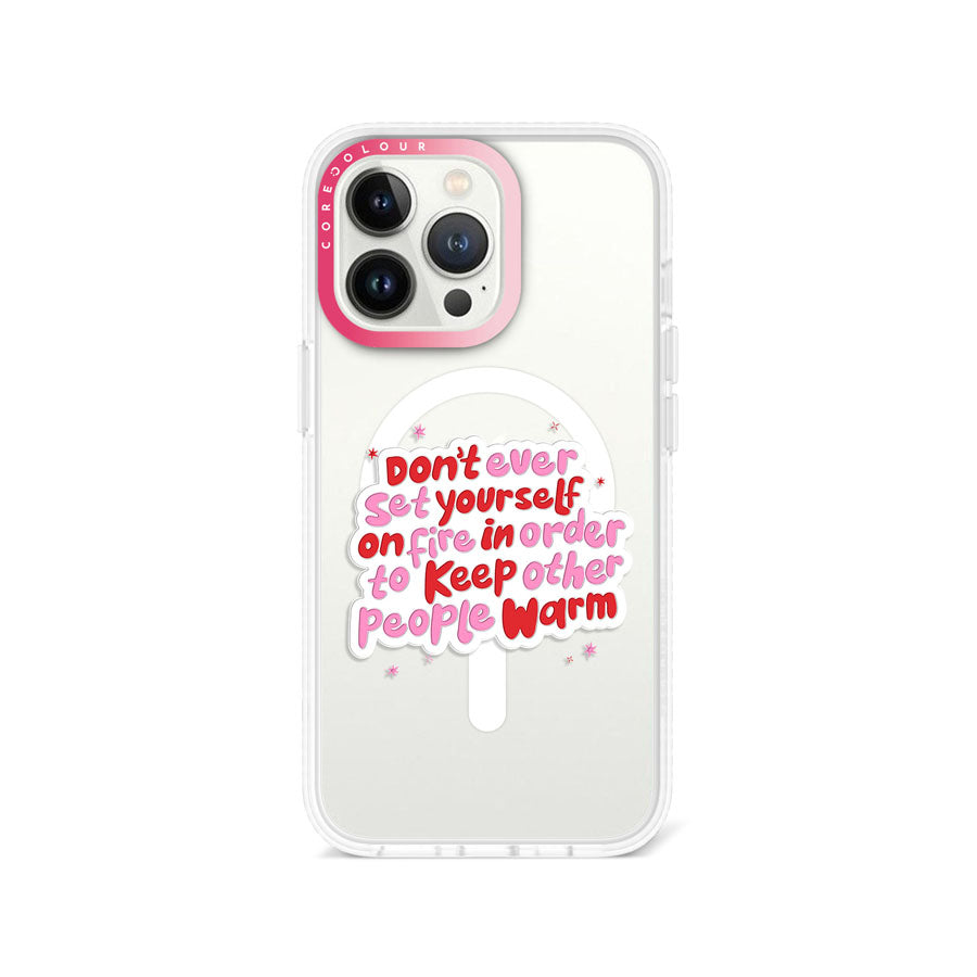 iPhone 13 Pro Don't Ever Set Phone Case MagSafe Compatible - CORECOLOUR AU