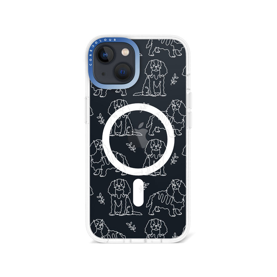 iPhone 13 Cocker Spaniel Minimal Line Phone Case Magsafe Compatible - CORECOLOUR AU