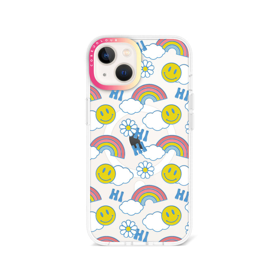 iPhone 13 Hi There! Rainbow Phone Case Magsafe Compatible - CORECOLOUR AU