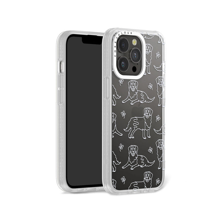 iPhone 13 Pro Sausage Dog Minimal Line Phone Case Magsafe Compatible - CORECOLOUR AU