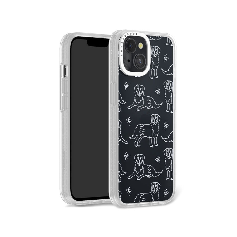 iPhone 14 Sausage Dog Minimal Line Phone Case Magsafe Compatible - CORECOLOUR AU