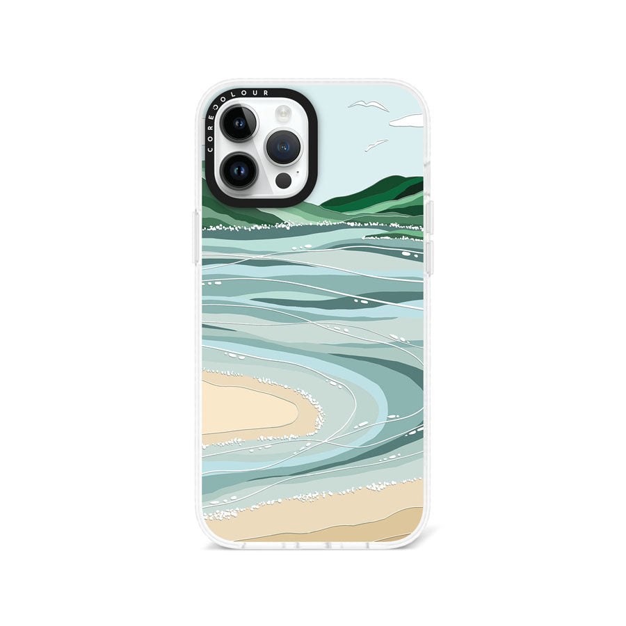 iPhone 12 Pro Max Whitehaven Beach Phone Case Magsafe Compatible - CORECOLOUR AU