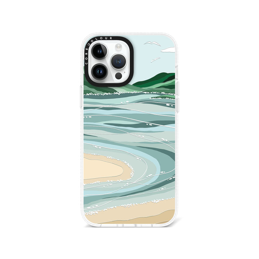 iPhone 13 Pro Max Whitehaven Beach Phone Case Magsafe Compatible - CORECOLOUR AU