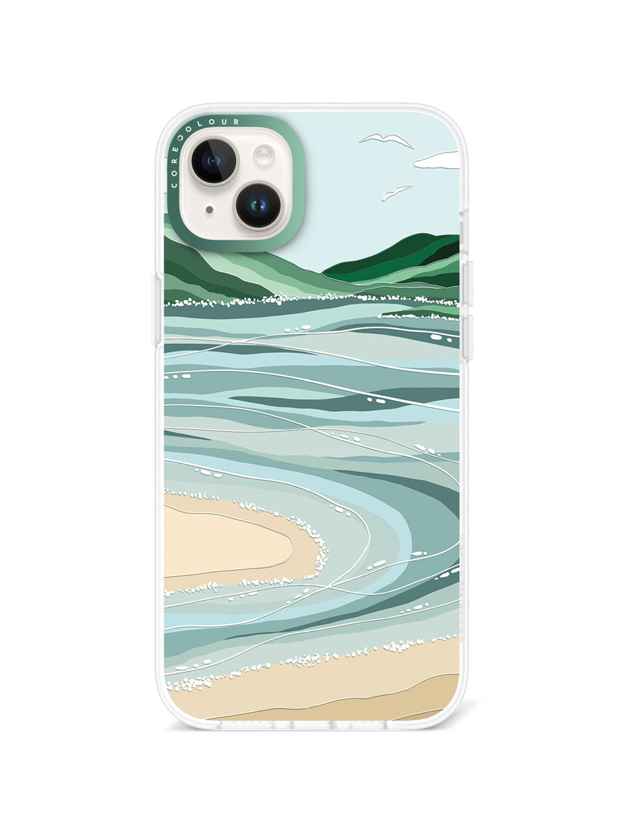 iPhone 14 Plus Whitehaven Beach Phone Case Magsafe Compatible - CORECOLOUR AU