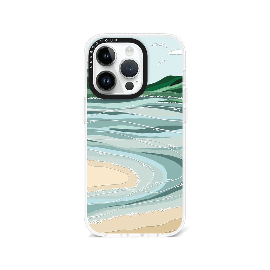 iPhone 14 Pro Whitehaven Beach Phone Case Magsafe Compatible - CORECOLOUR AU