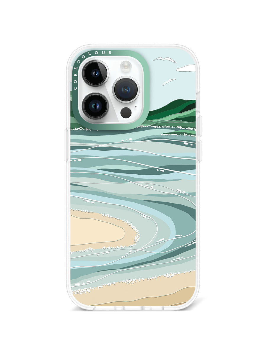 iPhone 14 Pro Whitehaven Beach Phone Case Magsafe Compatible - CORECOLOUR AU