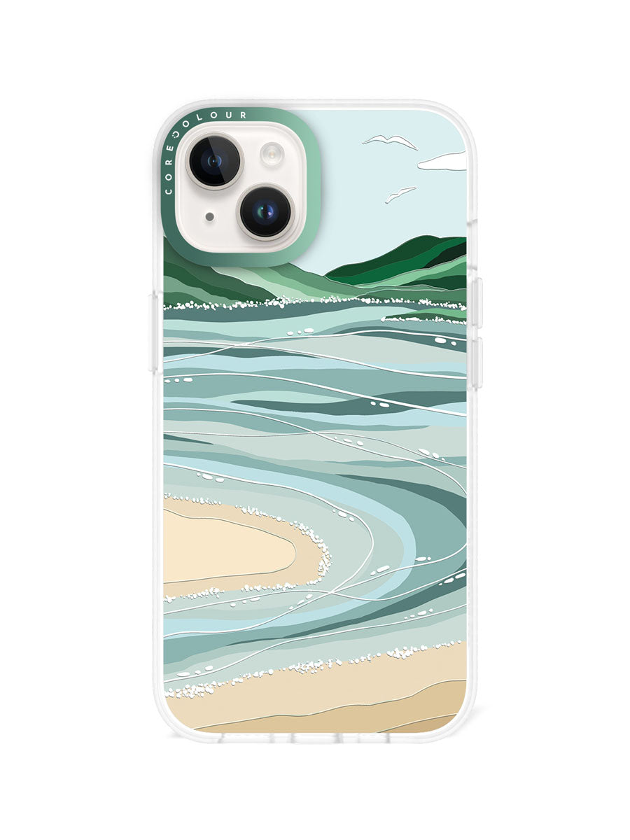 iPhone 14 Whitehaven Beach Phone Case Magsafe Compatible - CORECOLOUR AU