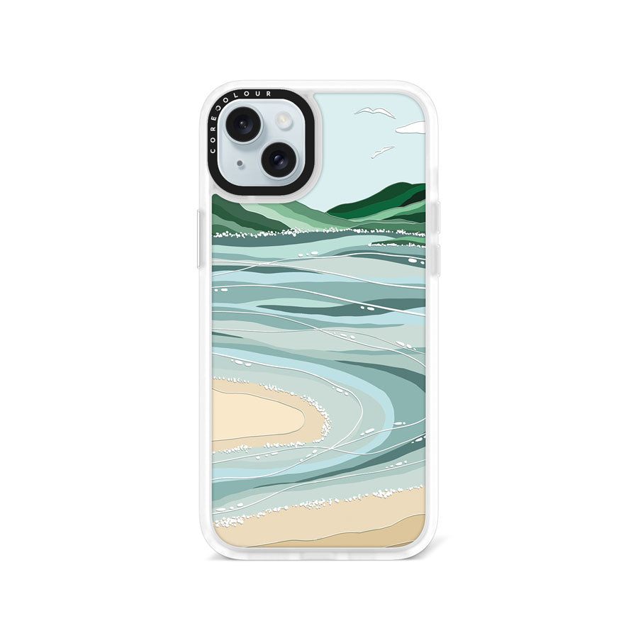 iPhone 15 Plus Whitehaven Beach Phone Case Magsafe Compatible - CORECOLOUR AU