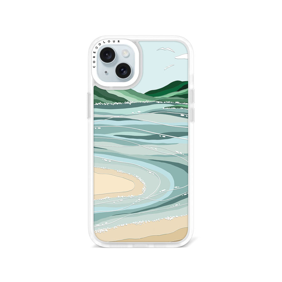 iPhone 15 Plus Whitehaven Beach Phone Case Magsafe Compatible - CORECOLOUR AU